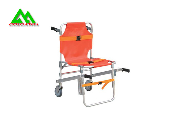 China Maca médica de dobramento da escada da emergência, maca da cadeira da ambulância do hospital fornecedor