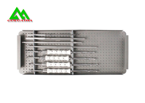 China Titânio espinal do jogo do instrumento cirúrgico do reparo da fixação interna/material de aço inoxidável fornecedor