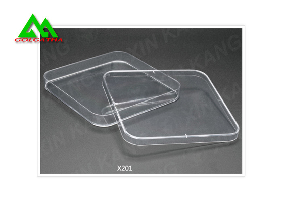 China Quadrado estéril/prato de Petri descartável redondo com categoria médica plástica da tampa fornecedor