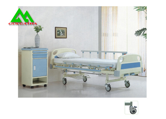China Duas camas de dobramento dos cuidados médicos do equipamento da divisão de hospital da onda três para nutrir fornecedor