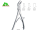 Ação ortopédica de aço inoxidável do dobro do fórceps de Rongeur do osso dos instrumentos cirúrgicos fornecedor