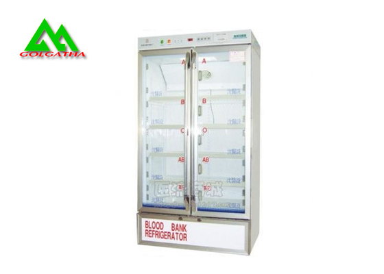 China Assoalho - camada montada do refrigerador do banco de sangue multi para o laboratório do hospital usado fornecedor