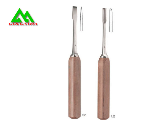 China Instrumentos cirúrgicos ortopédicos não tóxicos que operam a faca com punho de madeira fornecedor