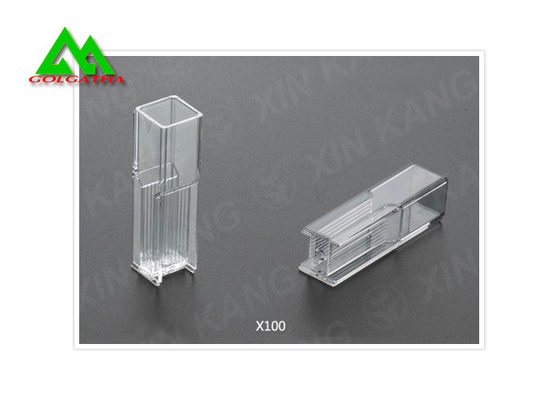 China Cubeta descartável clara de quartzo para o comprimento de trajeto UV da espectroscopia 10mm do vis fornecedor