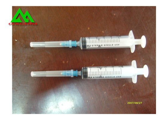 China Médico estéril e o laboratório fornecem a seringa descartável com a agulha 3cc/5cc/10cc/20cc fornecedor