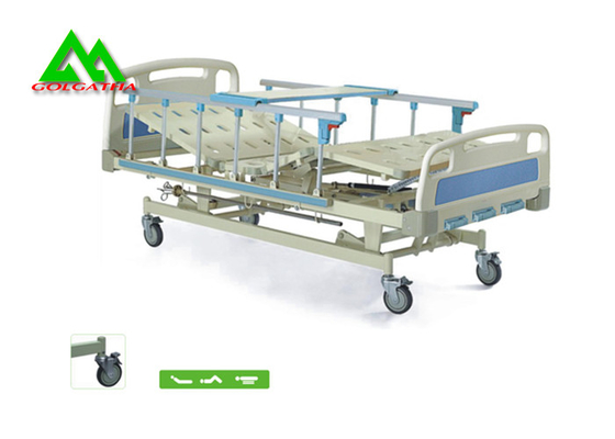 China Onda três que levanta o equipamento médico da cama de hospital com a roda Multifunction fornecedor