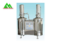 Unidade vertical da destilação da água para o laboratório, multi destilador automático completo da água do efeito fornecedor